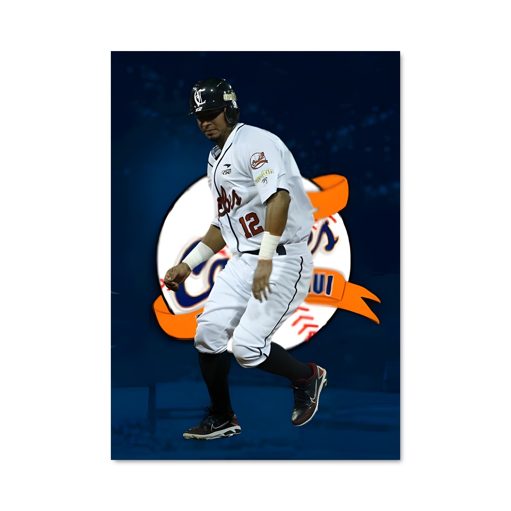 Poster Caribes anzoategui – affiche Baseball